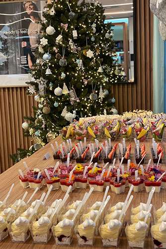 catering - wigilia firmowa - Oriflame