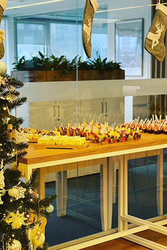 Catering wigilijny. Wigilia dla firmy Oriflame.