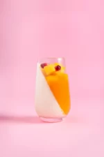 Panna cotta z musem mango