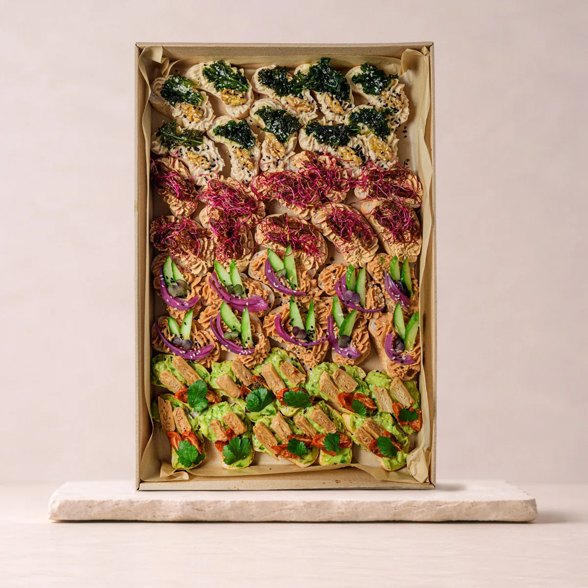 Box Kanapeczek Koktajlowych (GF, LF, VEGAN) - zdjęcie produktu