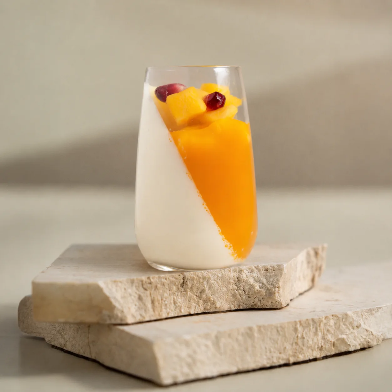 Panna cotta z musem mango - zdjęcie produktu